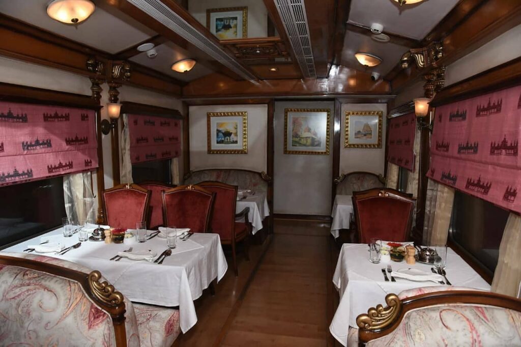 Journey Across South India In The Luxurious Golden Chariot 5 Dining 1