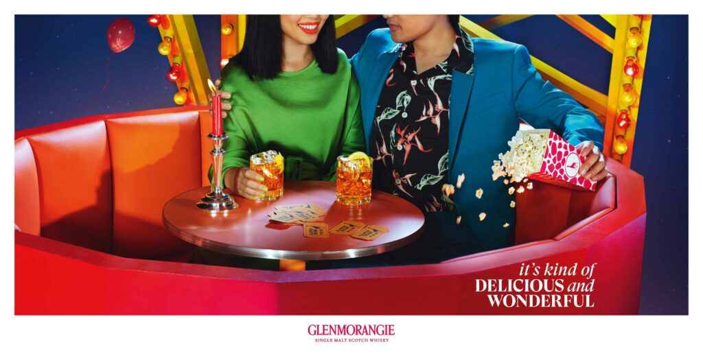 Glenmorangie Colours Whisky Different 4 Glenmorangie ferris wheel