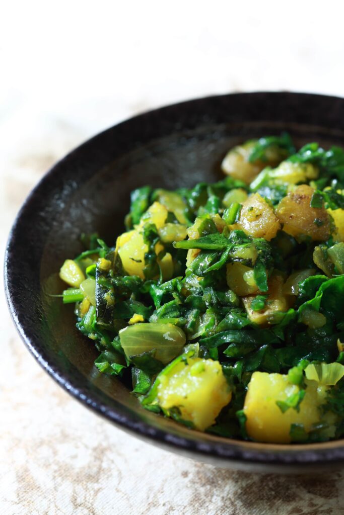 Td Conversations: Chef Michael Swamy 2 Aloo saag by michael swamy