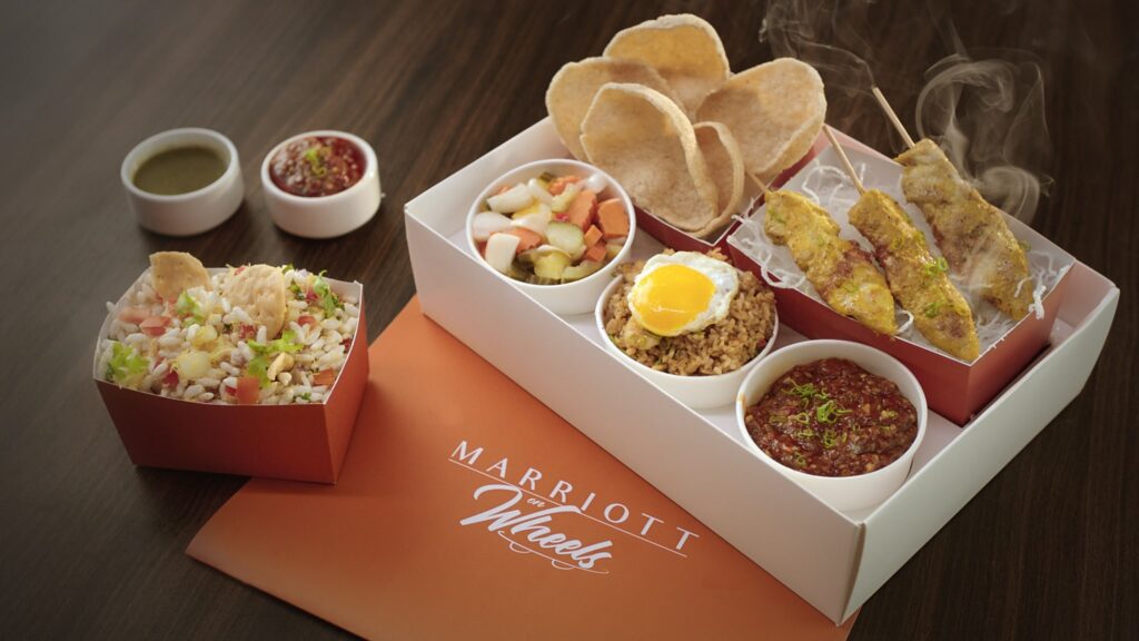 In Conversation With Chef Himanshu Taneja 2 Marriott on wheels box meal