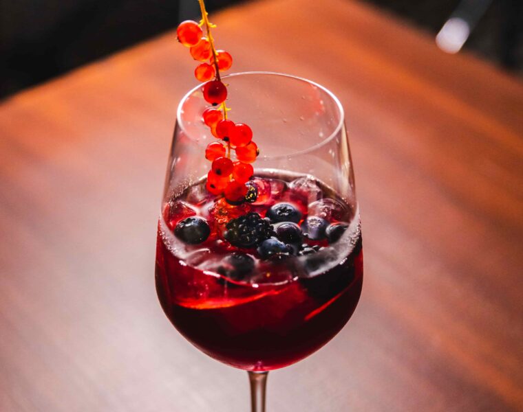 Chardonnay sangria wine day