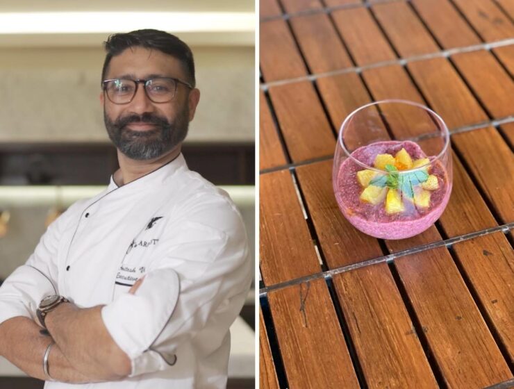 Chef amitesh virdi chia seed pudding