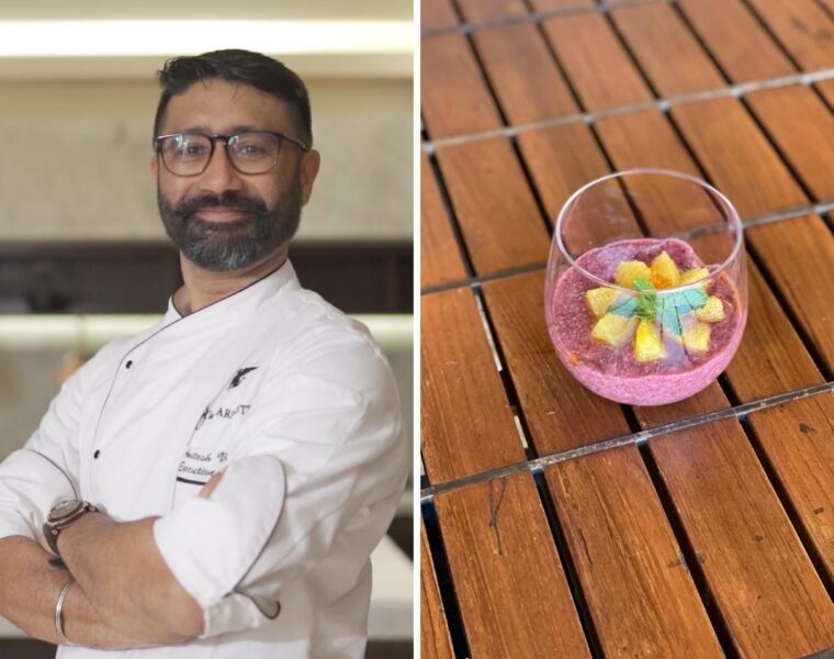 Chef amitesh virdi chia seed pudding