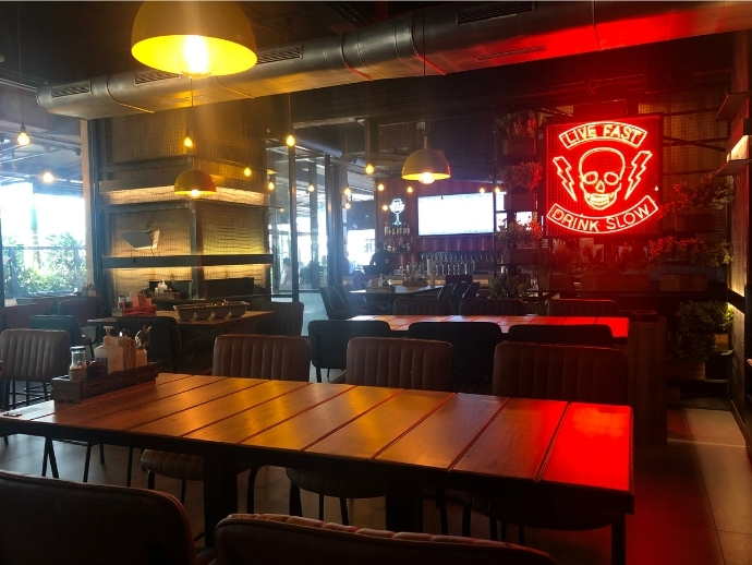 Brewdog indoor area