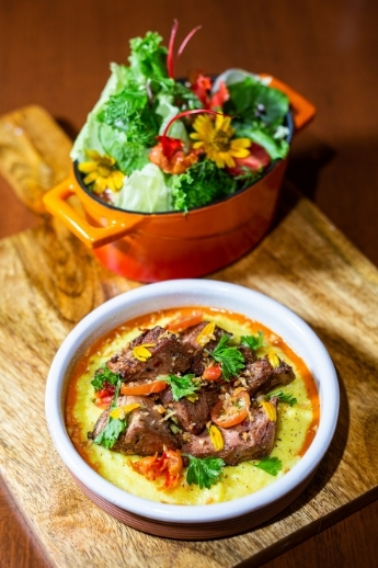 Hilton India And Wakao Foods Present A Sustainable Foods Showcase 1 Parmesan polenta hilton india wakao foods