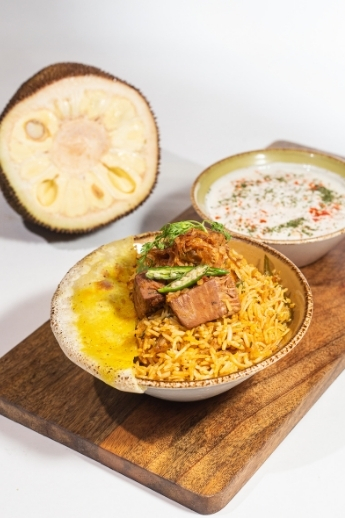 Hilton India And Wakao Foods Present A Sustainable Foods Showcase 3 Jackfruit biryani
