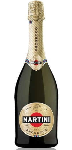 Martini prosecco sparkling wine