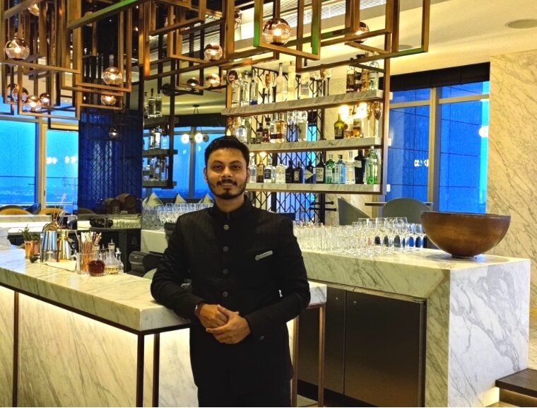 Sarath nair, bar manager, copitas, four seasons hotel bengaluru