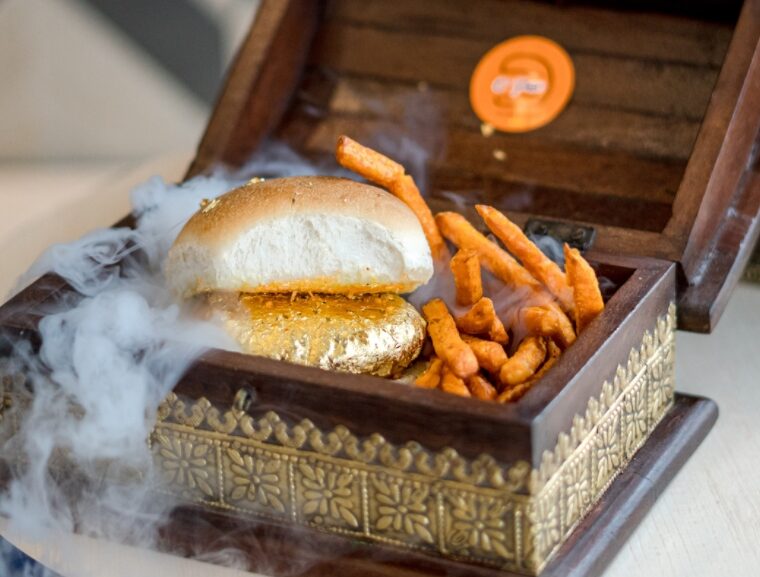 O'pao dubai's gold vada pao has launched at aed 99