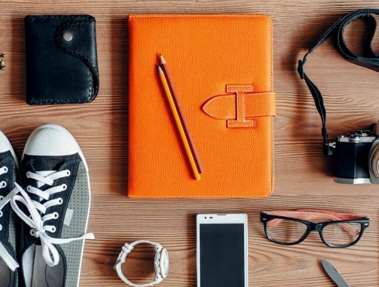 Travel, essentials, pack