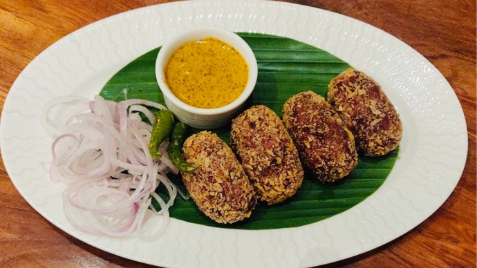 Fish cutlet taj bengal
