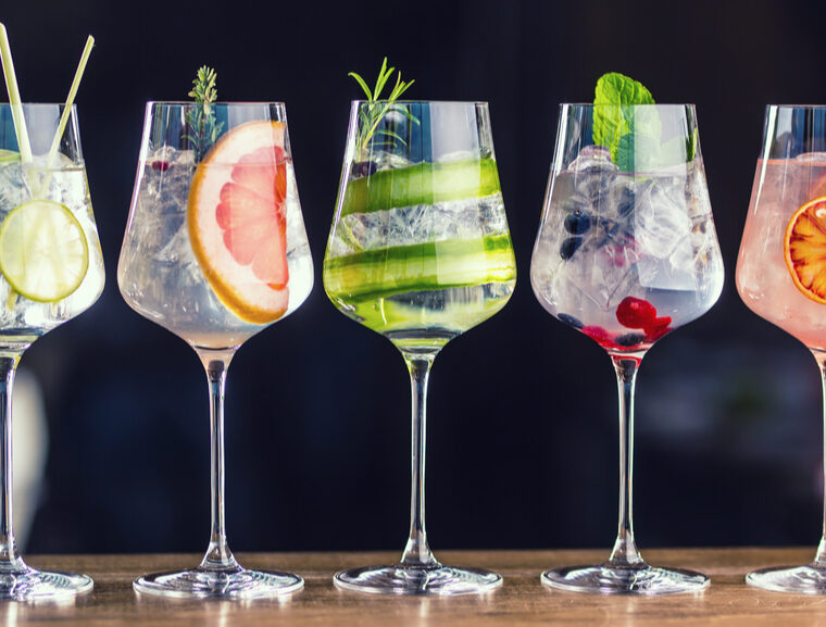 Gin and tonic varieties