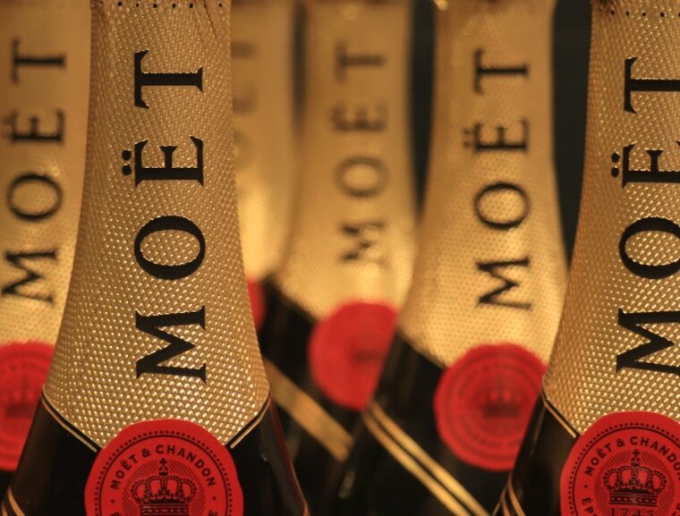 Moet and chandon champagne