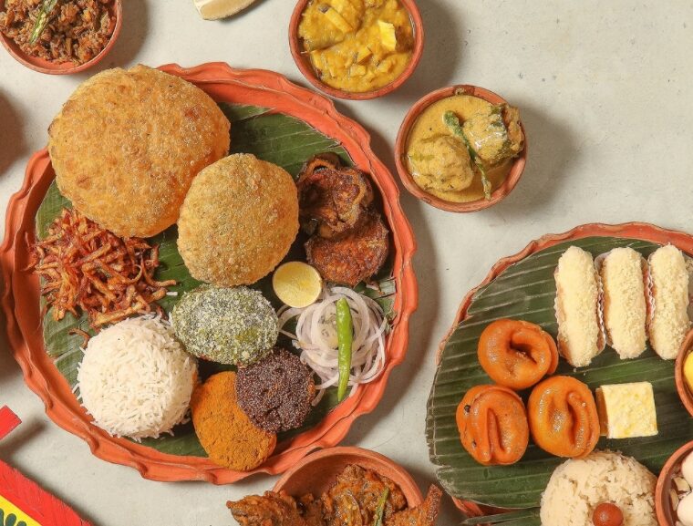 Classic bengali food at fairfield by marriott kolkata