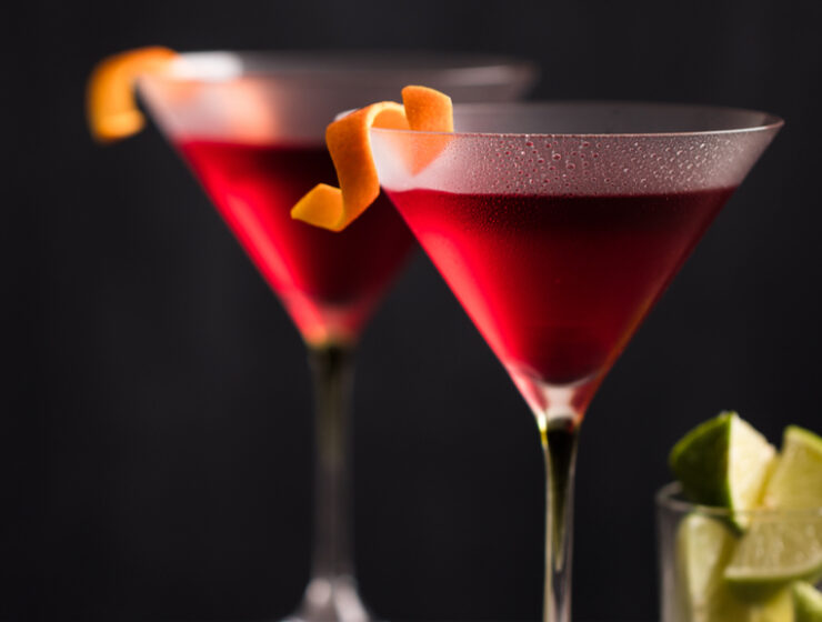 Cosmopolitan cocktail