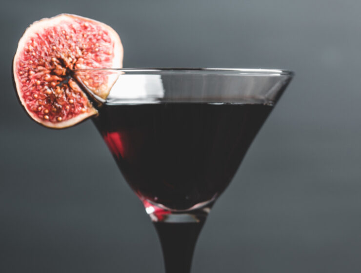 Fig cocktail
