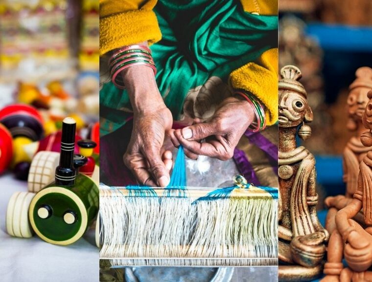 Art and crafts villages in india