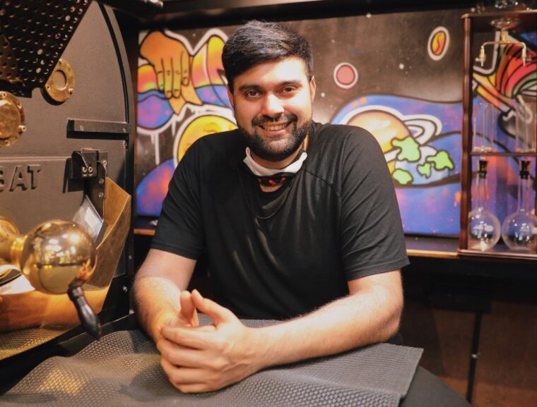 Rizwan amlani of dope coffee