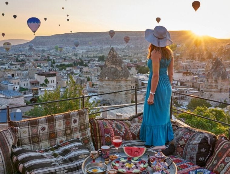 Cappadocia, turkey, turkey travel, hot air balloons, luxury travel