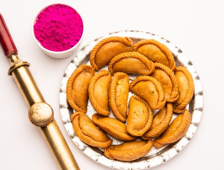 Gujiya and holi