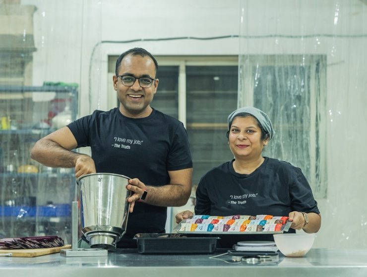 Ceo of twt, shashank mehta and team worked towards creating the ultimate date-sweetened dark chocolate