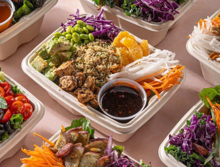 Harvest salad co's salads