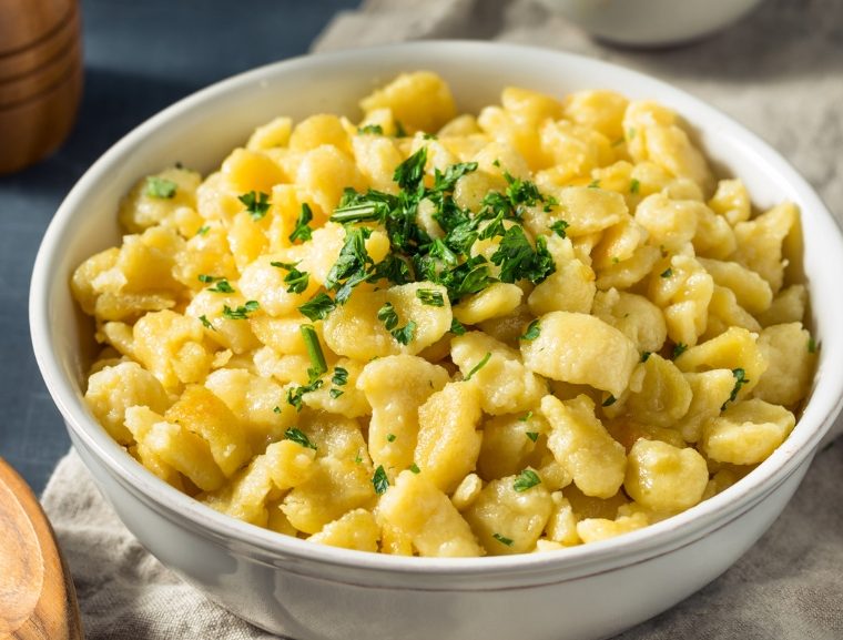 German dish spaetzle