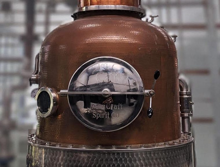 Terai copper pot still