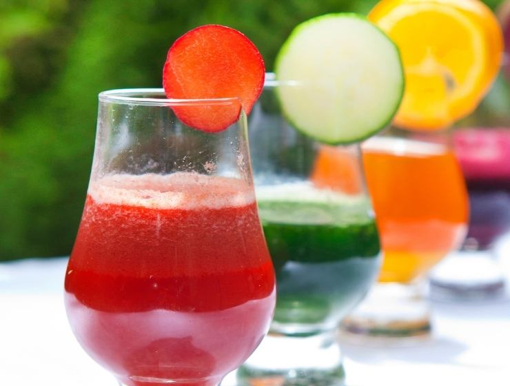 Monsoon detox juices
