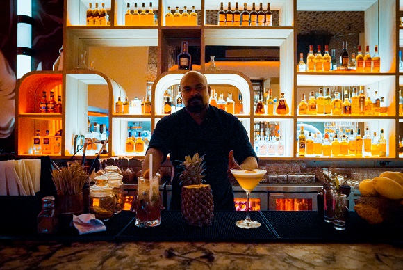 3 cocktails at taki taki for world rum day