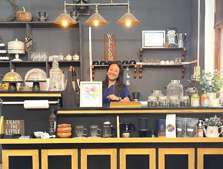 Coffee lady of nagaland atsi