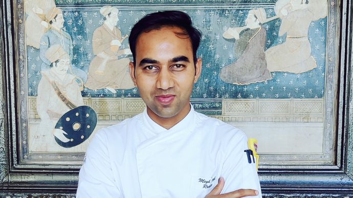 One Chef, One Recipe: Aloe Vera Sabzi By Executive Chef Megh Singh Rathore 2 Executive chef megh singh rathore of suryagarh jaisalmer on his aloe vera sabzi.