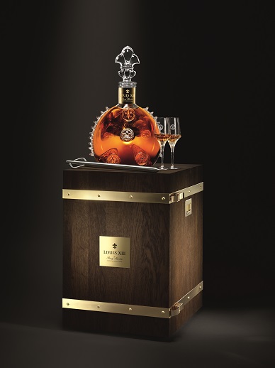 Louis Xiii Cognac Brings Its Opulent And Rare Crystal Decanters To India 2 The louis xiii le jeroboam decanter on case.