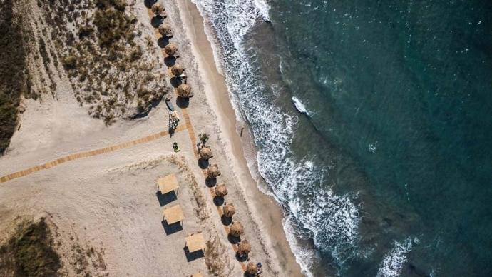 The New Adults-Only Oku Kos Is The Perfect Beach Hideaway In Greece 4 Private beach