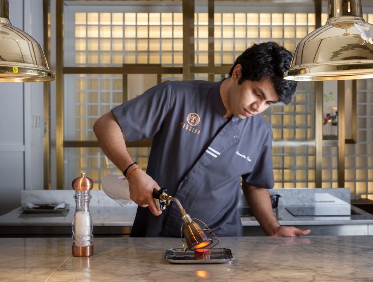 Chef himanshu takes you on an exquisite journey at tresind mumbai
