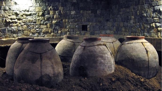 The Intriguing Case Of Gravner'S Amber Wine 4 Gravner's wines are matured in handmade amphorae which come from georgia.