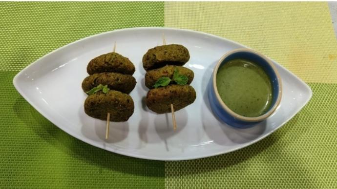 Freedom From Fried This Independence Day 2 Some delicious and healthy hara bhara kababs.