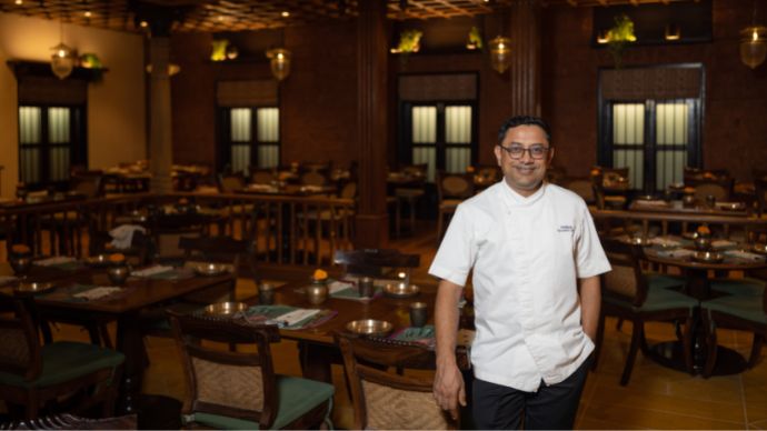 Uddipan chakravarthy, director of culinary operations, food production, the konkan café.