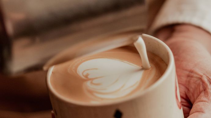 A classic cappuccino is only the beginning of cincin x araku's new menu.