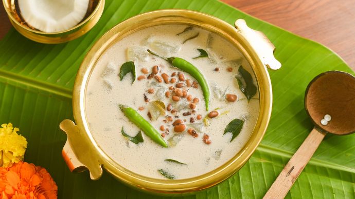 Any good onam sadya is incomplete without a good olan recipe.