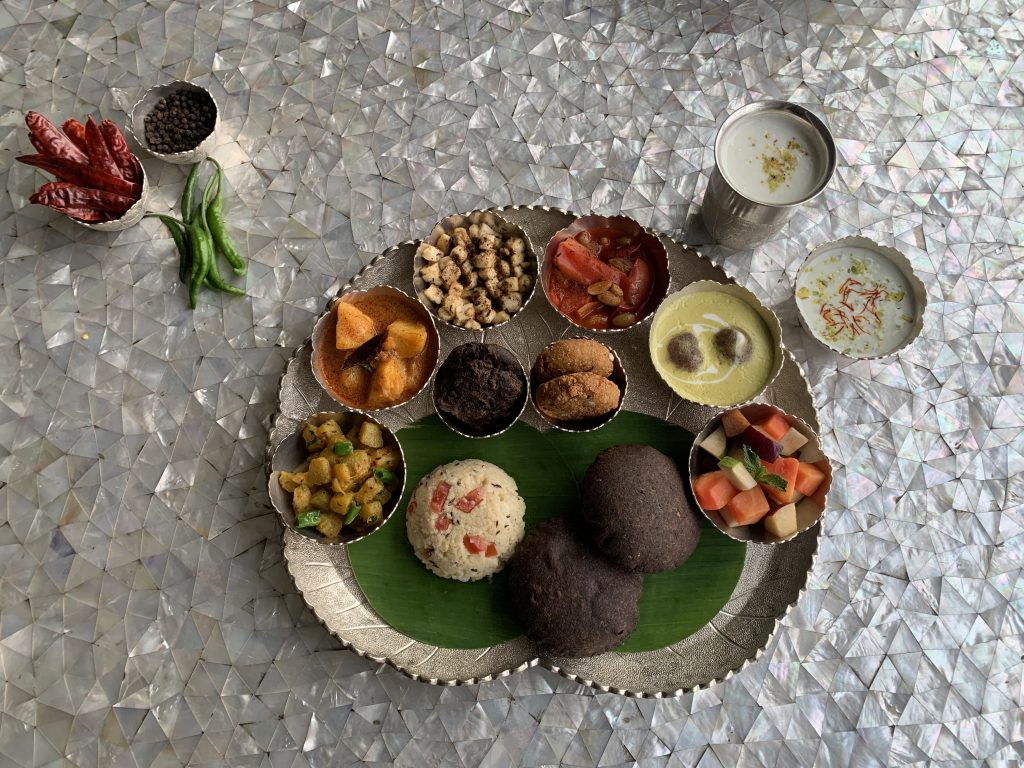 Navratri thaali