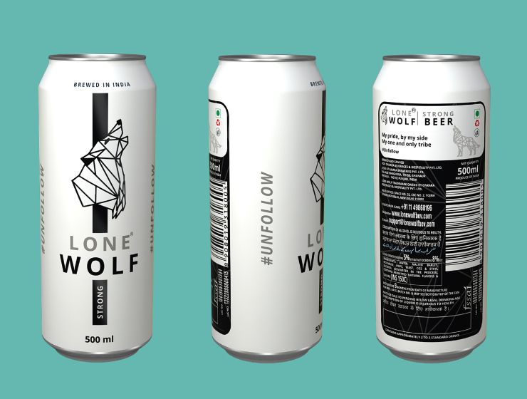 Strong craft beers are on offer with lone wolf.