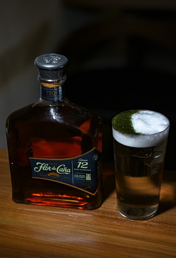R3 by ekaa, a zero-waste cocktail as part of flor de caña's initiative.