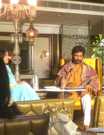 Aish At The Park Hyderabad Is Back 2 Noor baig (left) and padma shri mohammad ali baig conducted a poetry ready at the launch of aish.