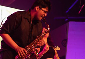Aniket chaturvedi, saxophonist