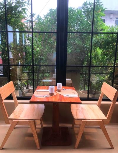 Omo: More Community Than Café 1 Omo café has beautiful interiors with a lot of greenery. Image: traveldine/amit dixit.