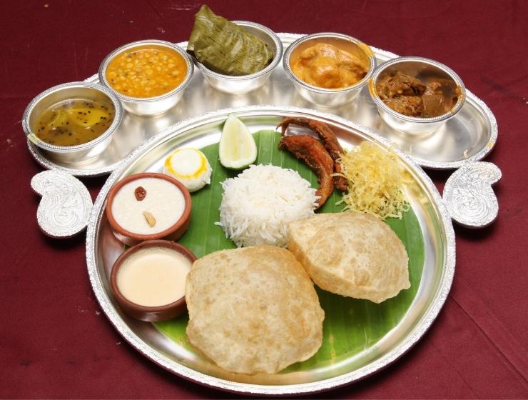 Sonargaon bengali thali