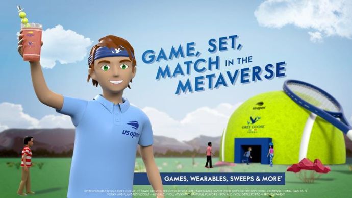 Grey goose in the metaverse