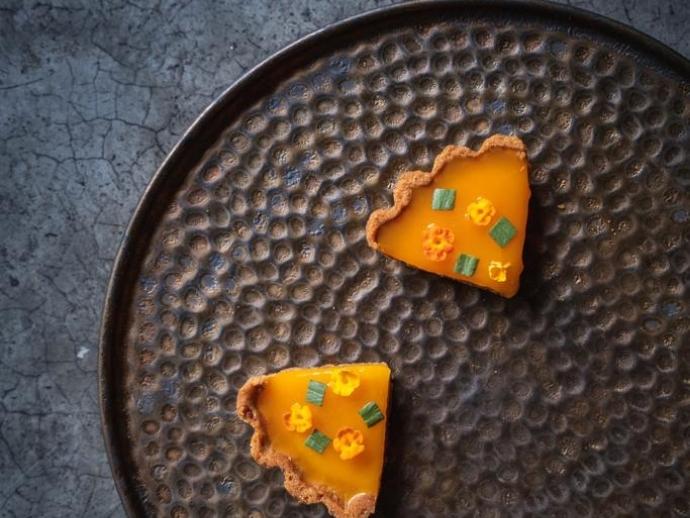 2 Singapore Restaurants, 2 Michelin Stars, 2 Chefs With 1 Vision 3 Cloudstreet pumpkin tart