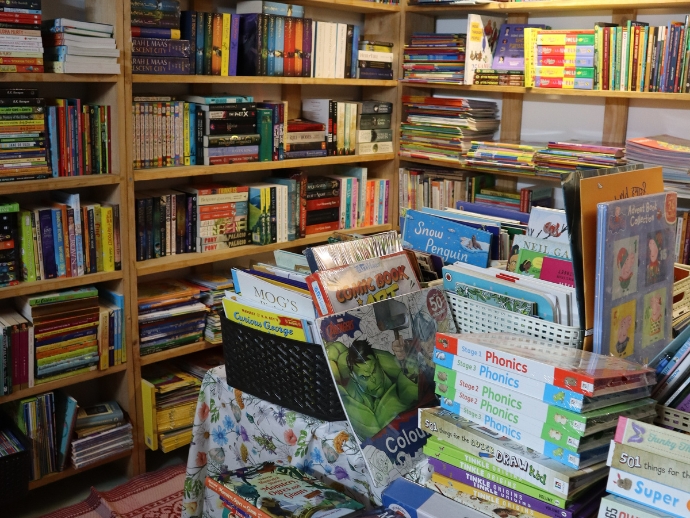 Dogears bookshop in goa